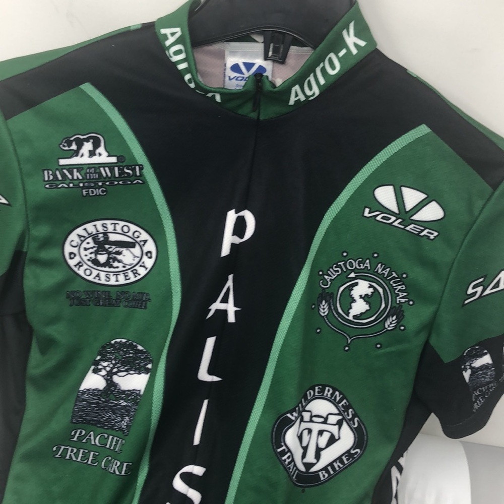 Vintage Voler Women’s “PALISADES” Cycling Jersey Size Medium Made In USA